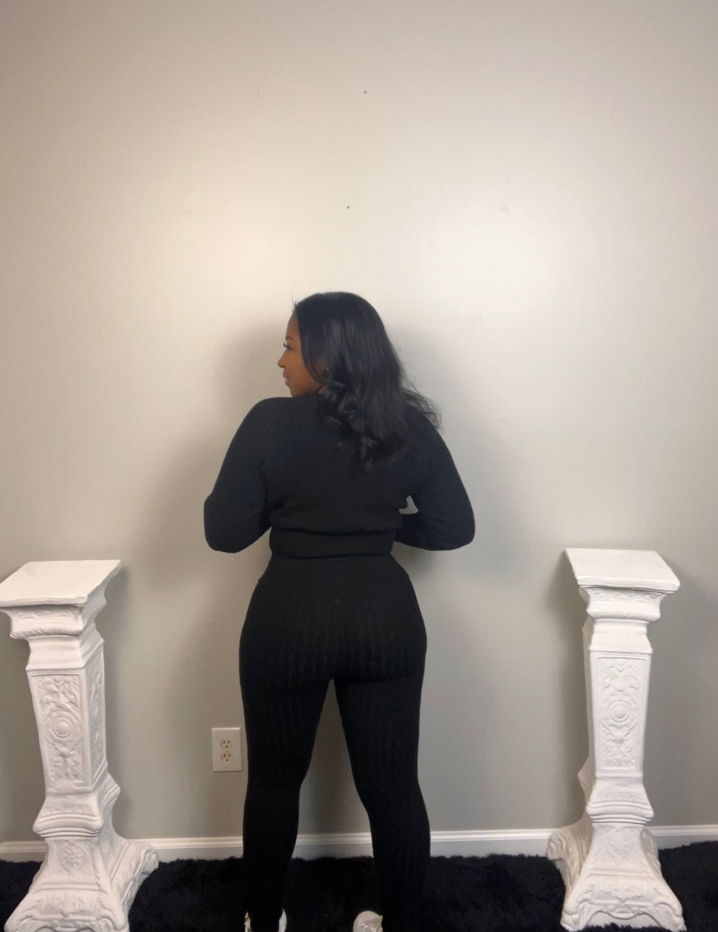 FABULUXE PANTS SET (black)