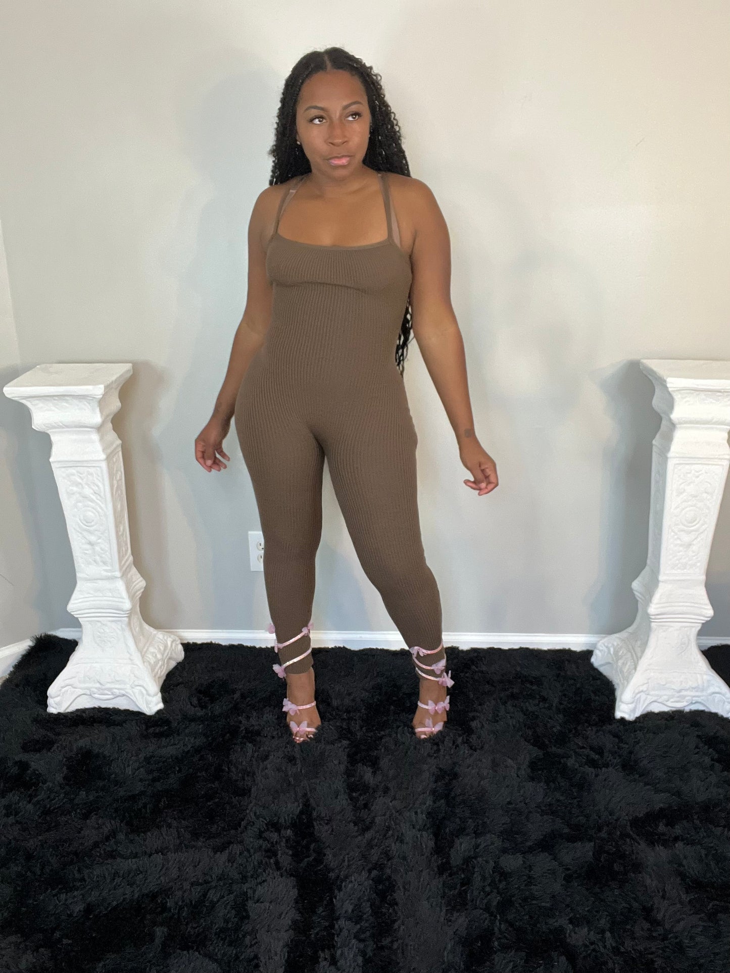 SNAPBACK JUMPSUIT