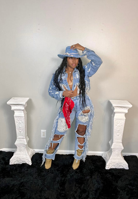 COWGIRL BLING HAT